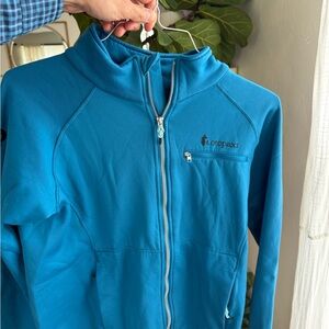 cotopaxi Teal Performance Full-Zip Jacket